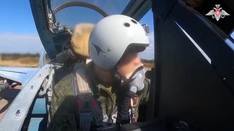 The Su-35S patrolling aircraft