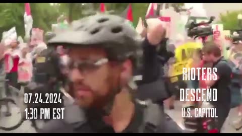 BREAKING: PRO-PALESTINE US CAPITOL RIOTS [07.24.2024]