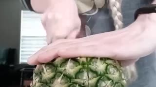 How to Cut Up a Pineapple Fast & Easy