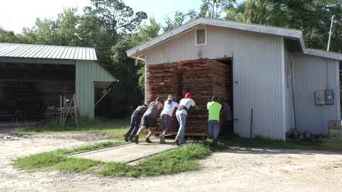 The Importance of Kiln Drying Antique Heart Pine and Heart Cypress