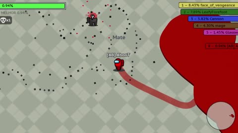 Amogus.io - 100% MAP CONTROL STRATEGY [ Among us .io ] ‹ AbooTPlays ›