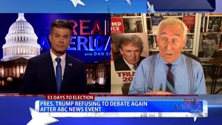 REAL AMERICA -- Dan Ball W/ Roger Stone, Did ABC Help Kamala Before The Debate Too?, 9/13/24