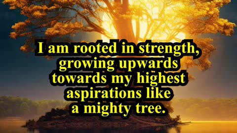 I Am Rooted in Strength Affirmations