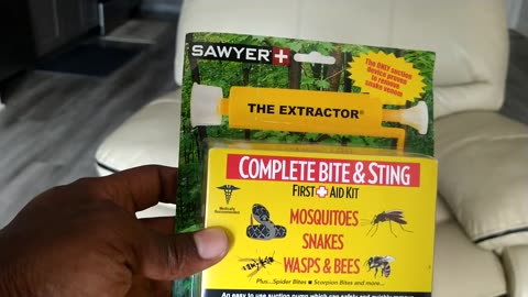 Sawyer Snake Bite & Insect Kit it ACTUALLY WORKS!