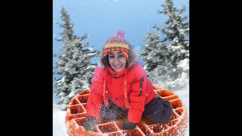 Waffle Sled with Me