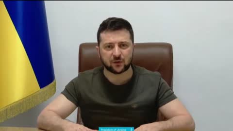 Ukrainian President Volodymyr Zelenskyy addresses Australian Parliamentt