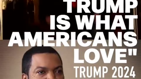 Ice Cube ad for DJT!