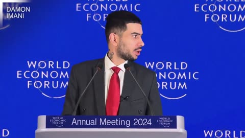 scandal at WEF *Klaus Schwab fuck yourself*