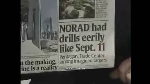 Alex Jones: NORAD & Pentagon Ran 911 Drills Before The False Flag - 2004