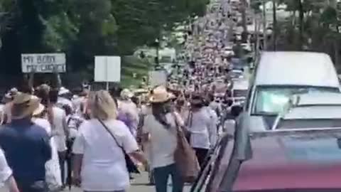 Australia PROTESTING AGAINST GOVERNMENT TYRANNY