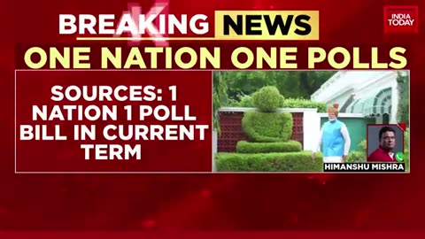 Centre To Bring Bill On One Nation One Election During Its Current Term Sources