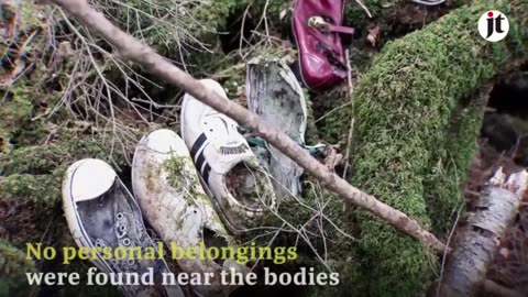 UKRAINIAN STEALED CLOTHES FROM CORPSES IN THE JAPANESE SUICIDE FOREST