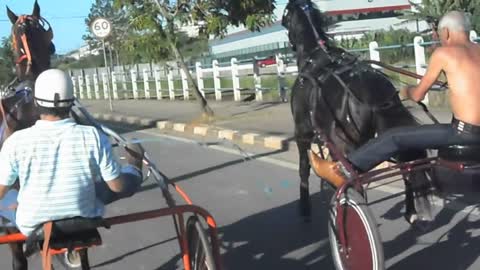 horse race between Churrinchi x Baxinha horse