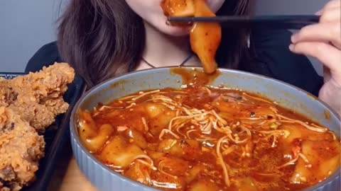 ASMR Mukbang Eating, Delicious Food Eating, Asian Primitive Eating show #shorts #AsmrEating (9)