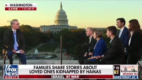 Very emotional segment this morning with loved ones of kidnapped victims of hamas