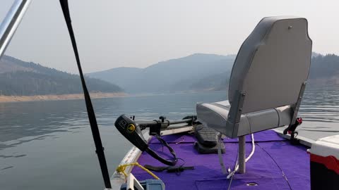 Madukes driving the Bass Tracker on Dworshak Reservoir by ManicBeastBoise