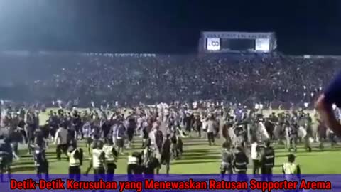 Detik-detik kerusuhan yang menewaskan ratusan supporter arema