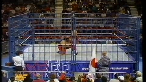 Bret Hart vs Yokozuna 1993