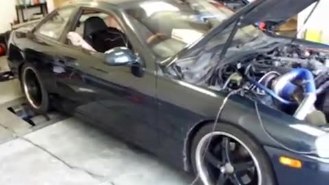 Toyota Soarer 1jzgte dyno run 407bhp