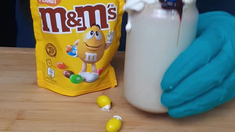 M&M Chocolate Milkshake