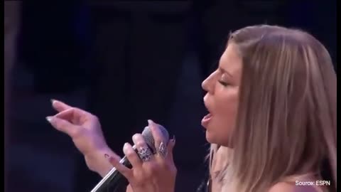 LOL: Resurfaced Fergie Anthem Performance Electrifies Internet For "God-Awful" Singing