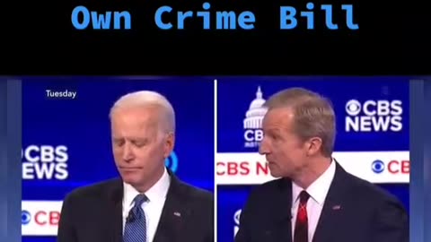 Joe Biden lies about his Crime Bill.