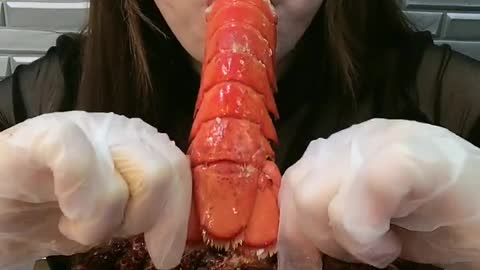 ASMR eating Spicy Seafood 🔥🔥🔥