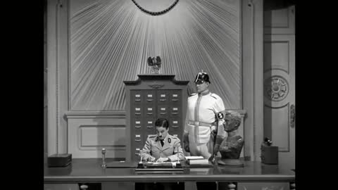 The great dictator sarcastic behavior