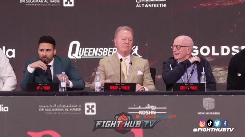 Anthony Joshua vs Otto Wallin • Full Final Press Conference & Face Off Video