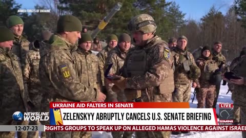 Zelenskyy abruptly cancels U.S. Senate briefing