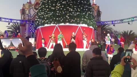 California’s Great America WinterFest Christmas Tree Lighting Part I 11月26日2022年