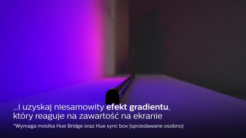 Philips Hue Tuba LED Play - Zgraj ?wiat?o z filmem, gr? i muzyk?