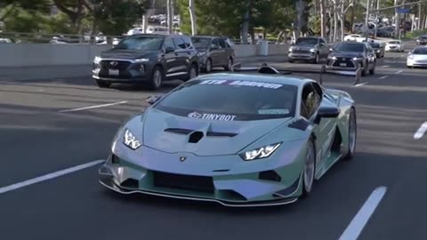 Twin turbo Lamborghini huracan