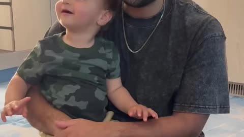 Dad Teaching child