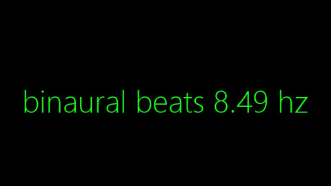 binaural_beats_8.49hz_BinauralPeacefulHarmonics BinauralAudioBliss BinauralMeditation