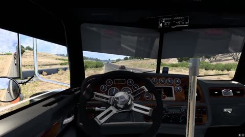 POV Peterbilt 379 - Hauling Boom Lifts - American Truck Simulator