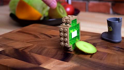 Lego Breakfast - Lego In Real Life 5 _ Stop Motion Cooking & ASMR