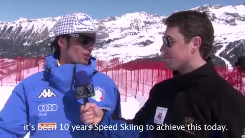 254.958kph Speed Ski World Record 2016, Fastest non-motorised humans on the planet.