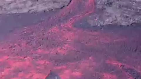 Thermal imaging shows the moment the world's largest active volcano exploded back to life