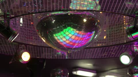 disco ceiling mirror ball 4