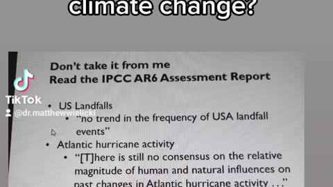 Part 5: What does the 6th assessment by the IPCC say about hurricanes and climate change?