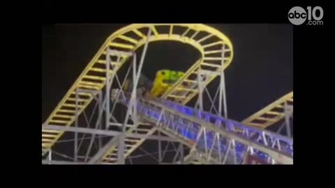 Rollercoaster rescue in North Highlands