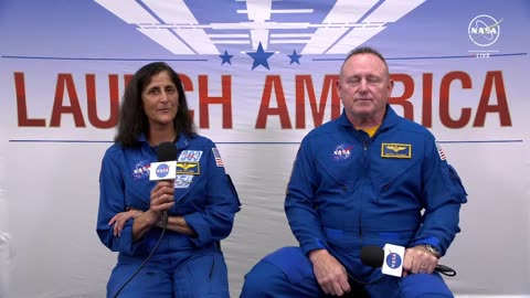 NASA's Boeing Crew Flight Test Astronaut Question and Answer Session