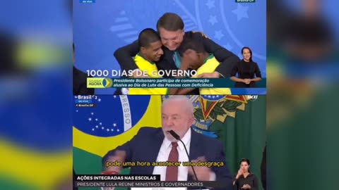 A DIFERENÇA ENTRE OS PRESIDENTES BOLSONARO E LULA - THE DIFFERENCE BETWEEN PRESIDENTS BOLSONARO AND LULA DA SILVA