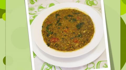 Mung Bean and Spinach