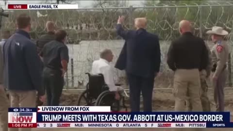 Trump visits border, waves to the Mexican Coudenhove Kalergi importees.😁