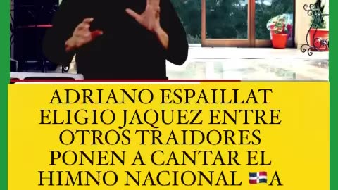 CONGRESISTA DOMINICANO DEMOCRATAS PONE A CANTAR A UNA HIATIANA EL HIMNO NACIONAL DOMINICANO EN NY