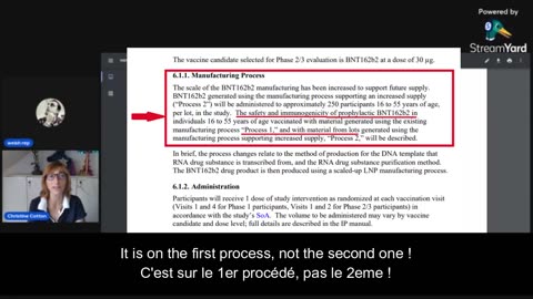 Major findings into the Pfizer Clinical protocol! 2 processes to manufacture the Pfizer’s vaccine