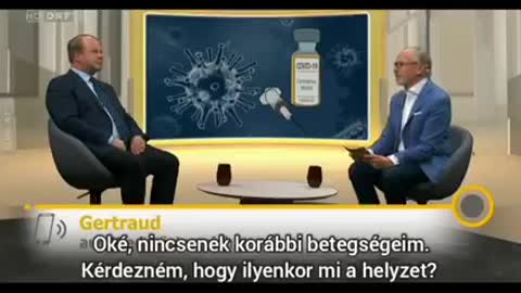 Ausztria - ORF közszolgálati televízió, élő adás - Racionális Életért Közösség