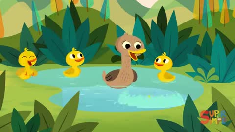 Five Little Ducks | Kids Songs | Super Simple Songs